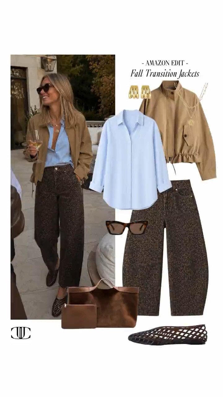 🍂 A great jacket can do all the work.

In The Amazon Fall Edit, I’m sharing seven transitional jackets styled into complete head-to-toe looks for everything from drinks on the patio and an outdoor concert to a cozy weekend in the mountains.

Think lightweight layers, polished basics, rich fall textures, and easy accessories that make each outfit feel instantly more pulled together. Tap to shop all seven looks and find the jackets you’ll be reaching for on repeat this season. 🤎✨

#LTKStyle #AmazonFashion #FallJackets #FallTransition #AmazonFinds #FallOutfits #LayeringSeason #EverydayStyle #OutfitInspiration #LTKFinds

#LTKootd #LTKSeasonal #LTKOver40