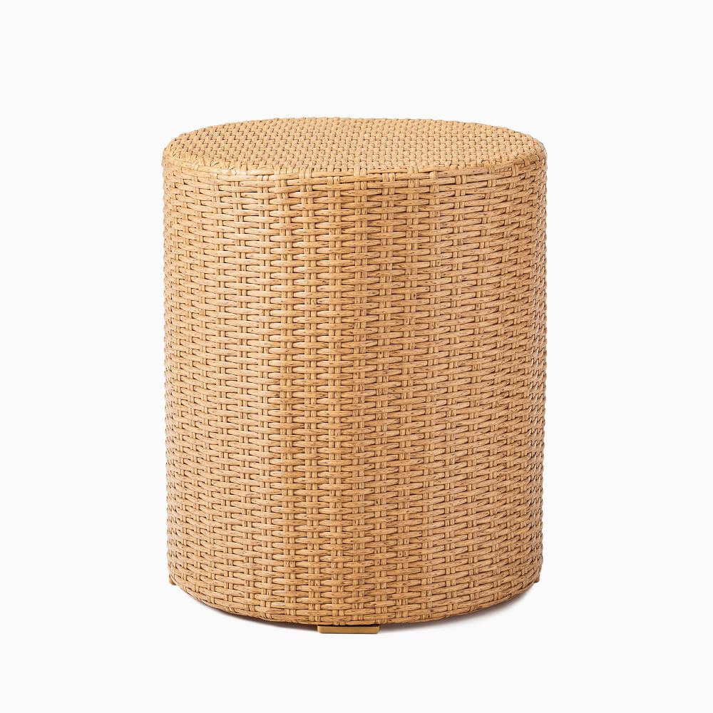 All-Weather Wicker Side Table | West Elm (US)