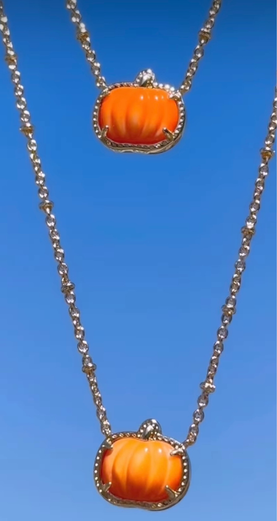 NEW pumpkin Kendra Scott necklace!!  Perfect for fall! 🍂🧡🎃

#LTKSeasonal #LTKHoliday #LTKHalloween
