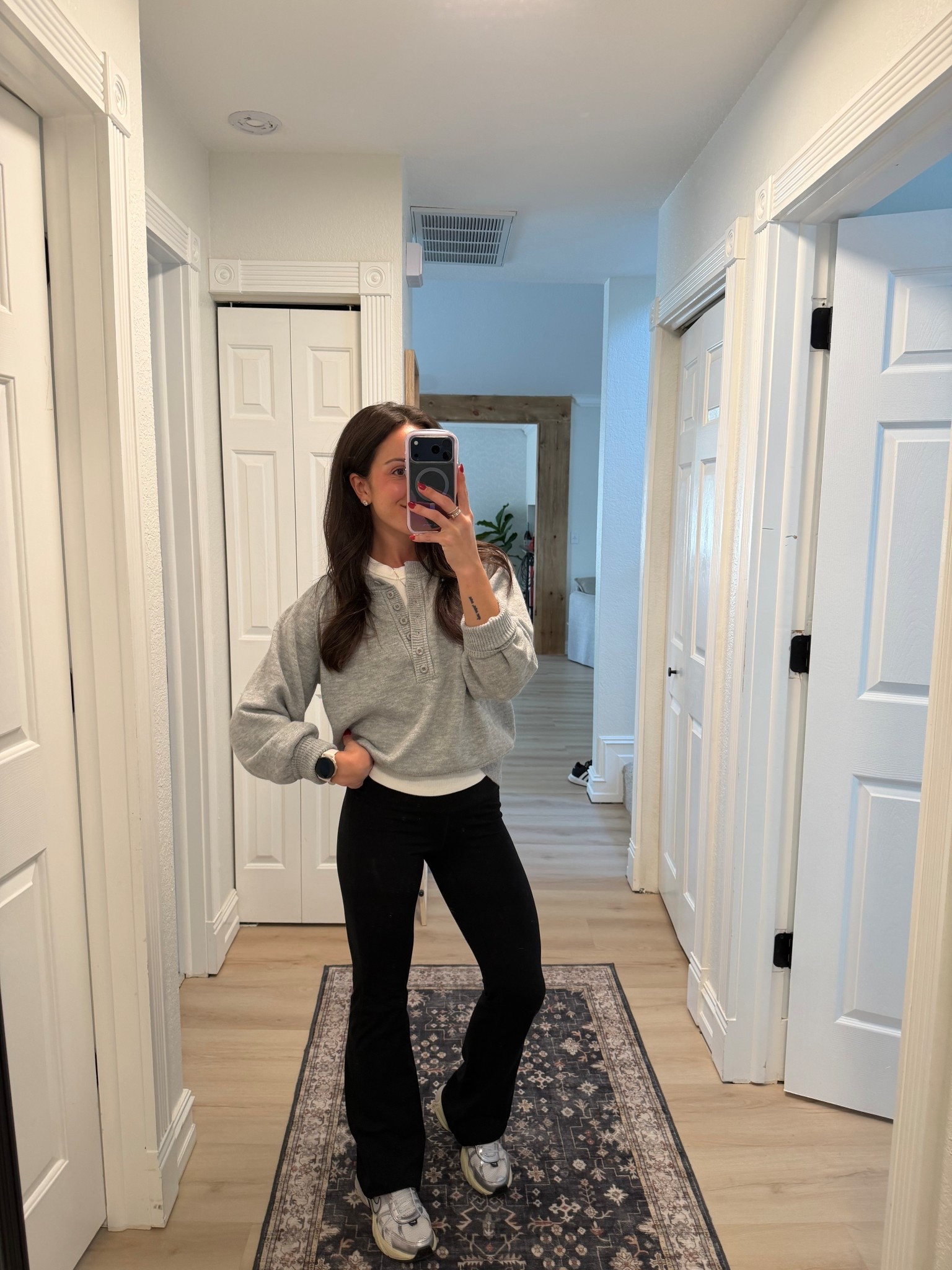 Comfy casual ootd for the movies love this Henley sweater from Cupshe! Size small. 

Fall outfit inspo, winter outfits, holiday outfits, outfit ideas, casual ootd, travel ootd, airport outfit 

#LTKStyleTip #LTKootd #LTKFindsUnder50