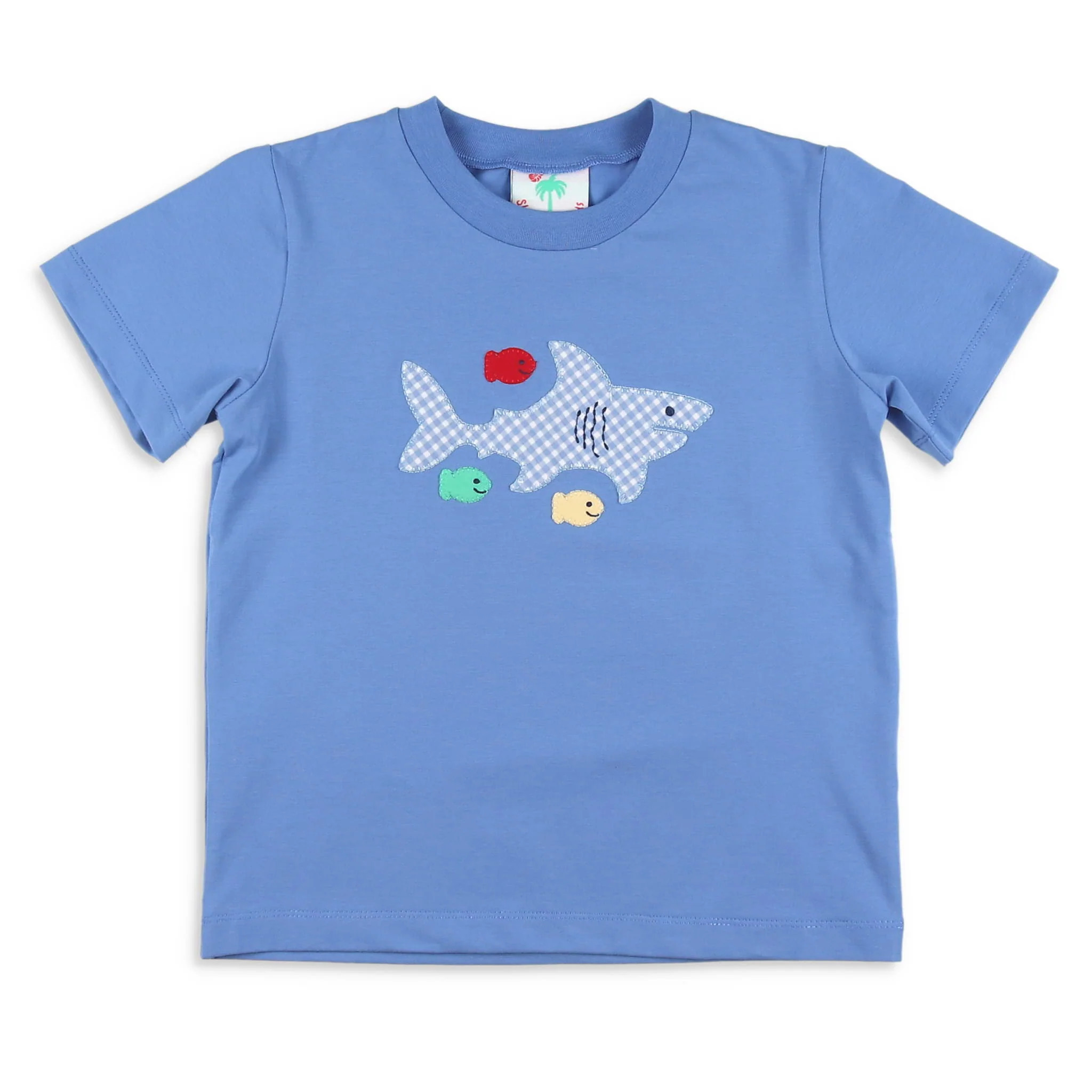 Boys Applique T Shirt - Shark Bait - Shrimp and Grits Kids | Shrimp and Grits Kids