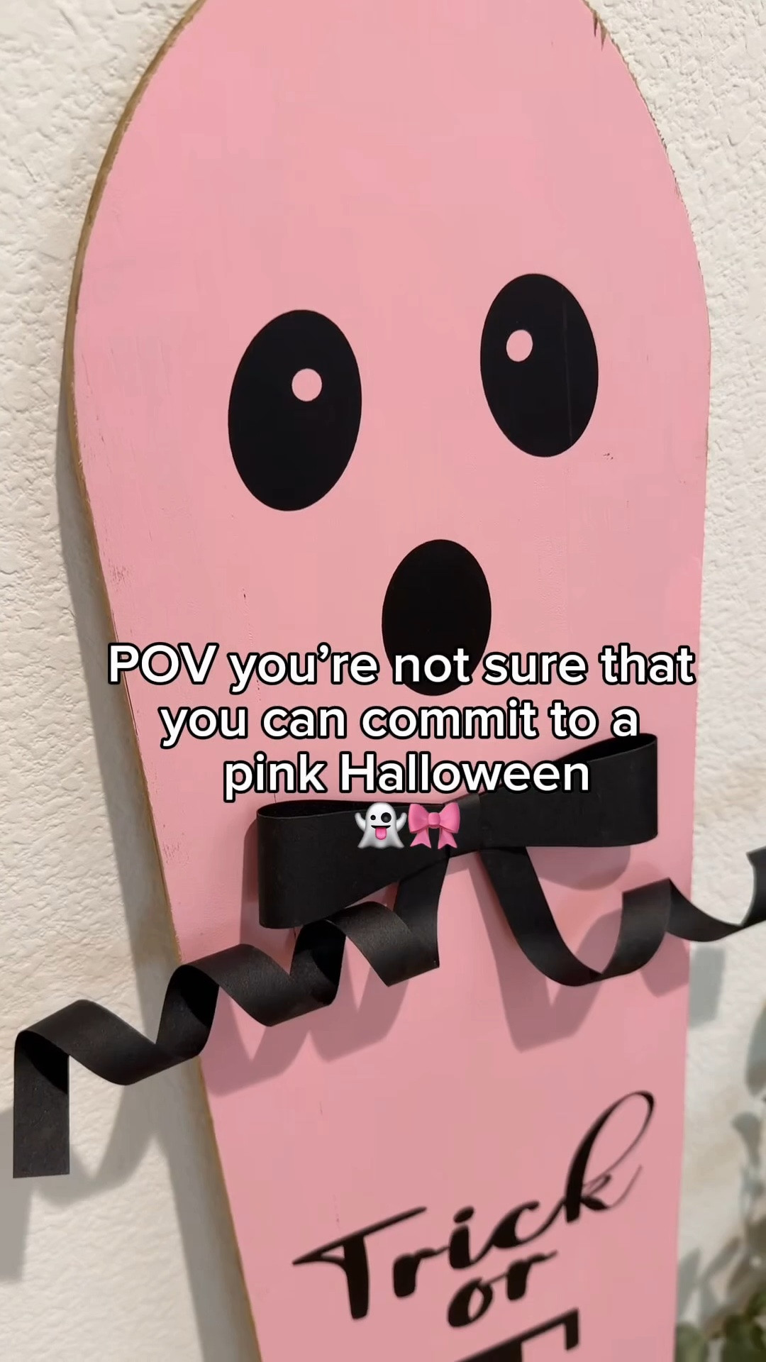 I found THE cutest pink Halloween Fall decor. And the best part is if you aren’t 100% on the pink, there’s a white side 👏

#LTKSeasonal