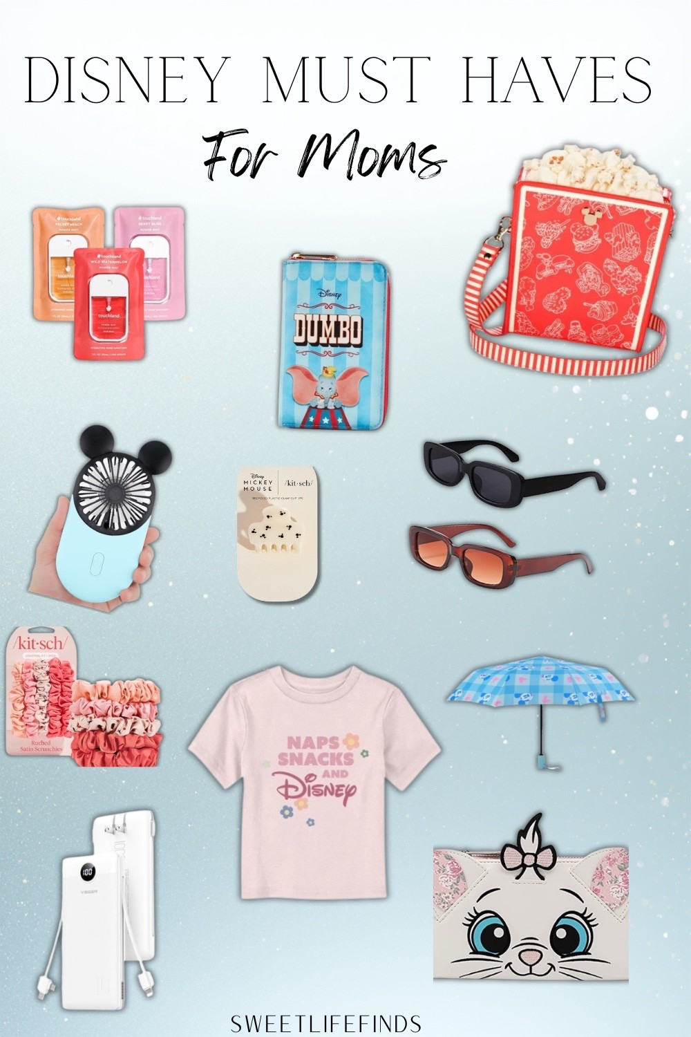 These Disney must haves for moms make park days feel way more fun and a little more manageable. Cute practical Amazon finds for staying cool, organized, and ready for long Disney days without sacrificing style. #SweetLifeByKourtney #DisneyMustHaves #AmazonDisneyFinds #MomLifeFavorites 

 #LTKmomlife #LTKTravel #LTKKids