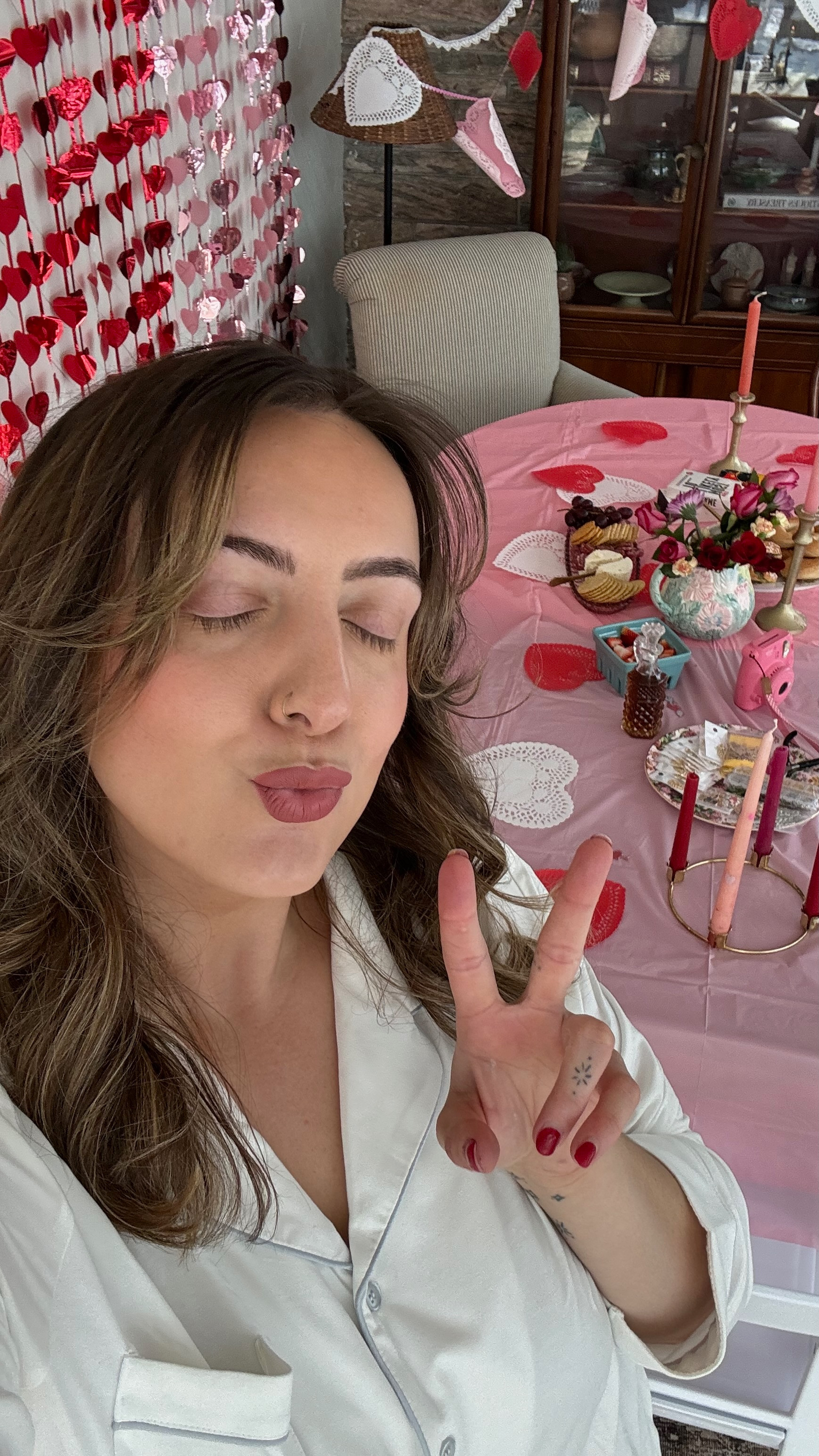 How to Style a Galentine’s Day Pajama Brunch  

 #LTKdayinmylife #LTKSeasonal #LTKFindsUnder100