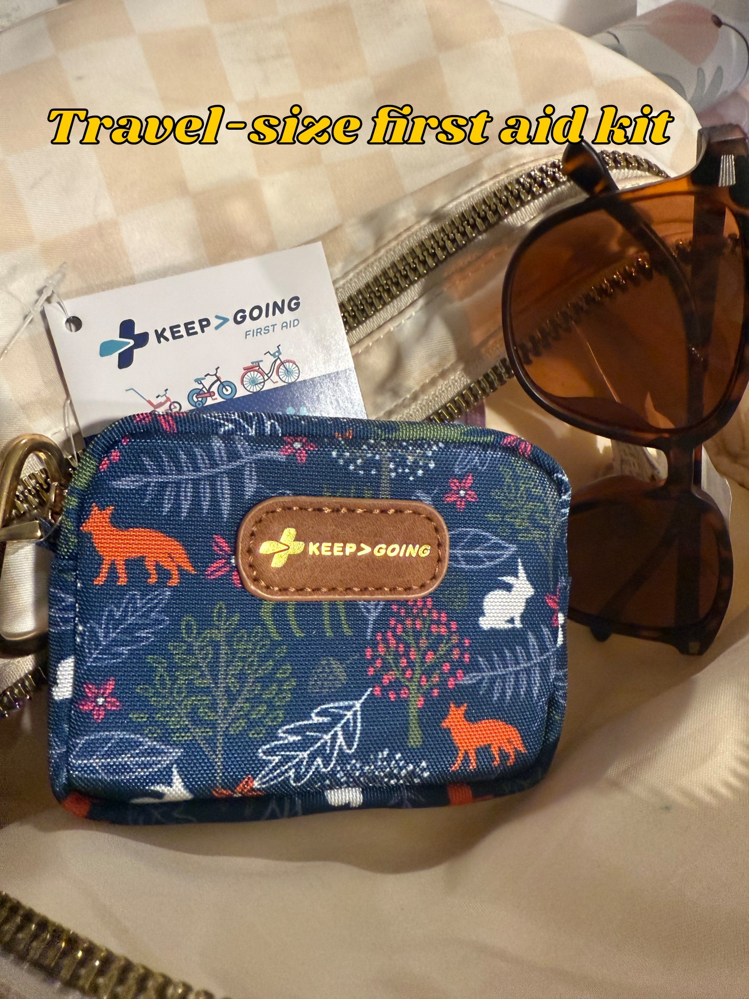 This pint sized first-aid kit is perfect for the mom on the go. My kids are always in need of a bandaid or wipe and this has it all. #firstaid #travelsize #momessentials 

#LTKKids #LTKTravel #LTKHome