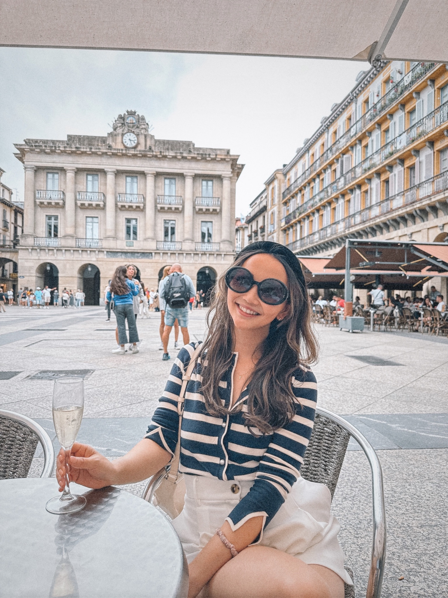 Cardigan top, cardigan, stripped cardigan, travel outfit 

#LTKCyberWeek #LTKeurope #LTKtravel