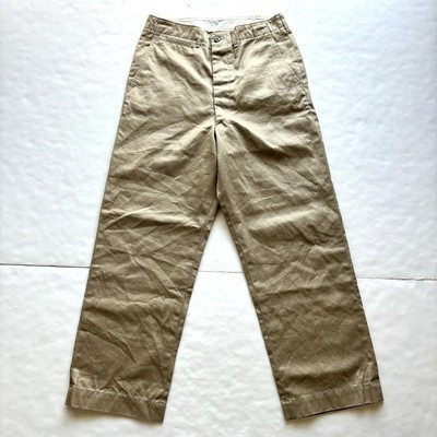 orslow Vintage Fit Army Trousers Chino M  | eBay | eBay UK