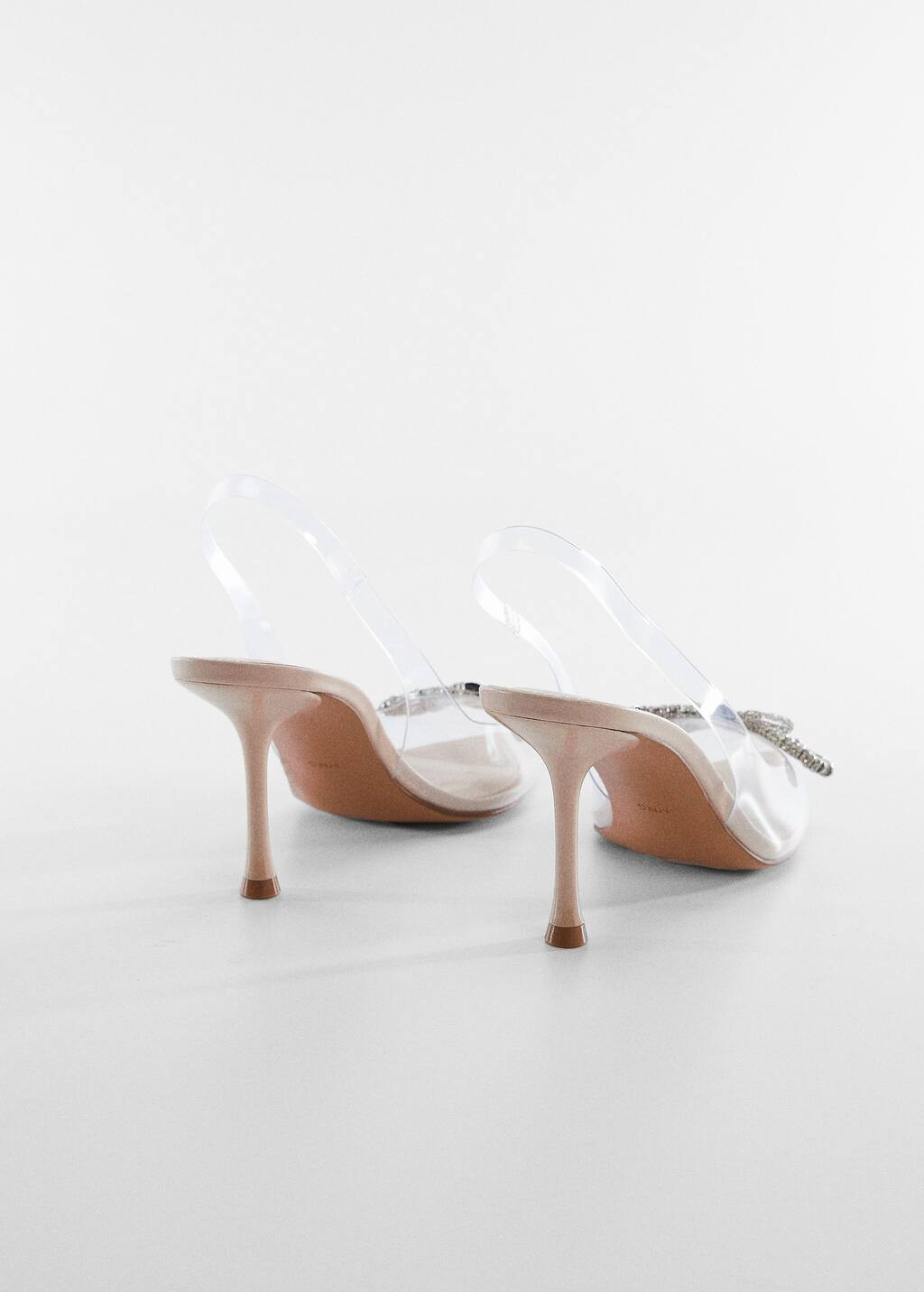 Vinyl high heels -  Women | Mango USA | MANGO (US)