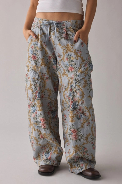 BDG Station Cocoon Baggy Barrel Leg Cargo Pant | Urban Outfitters (US and RoW)