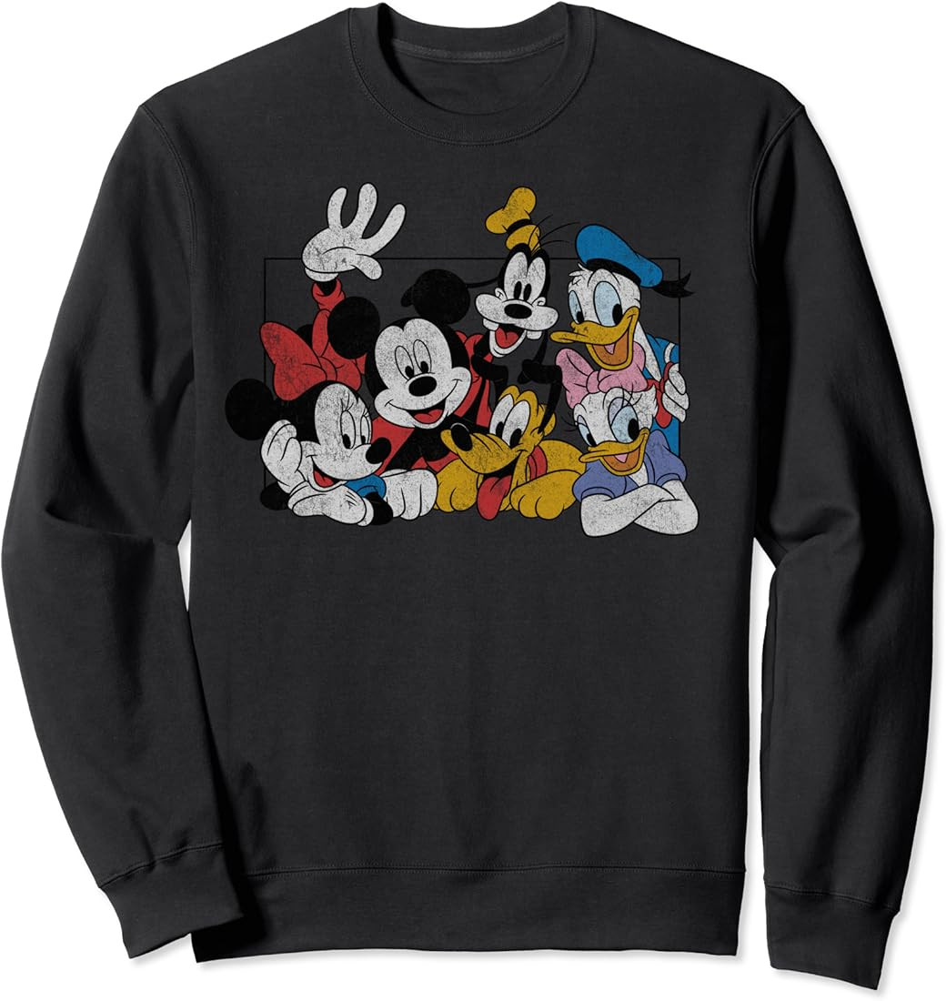 Disney Mickey and the Gang Sweatshirt Sweatshirt | Amazon (US)