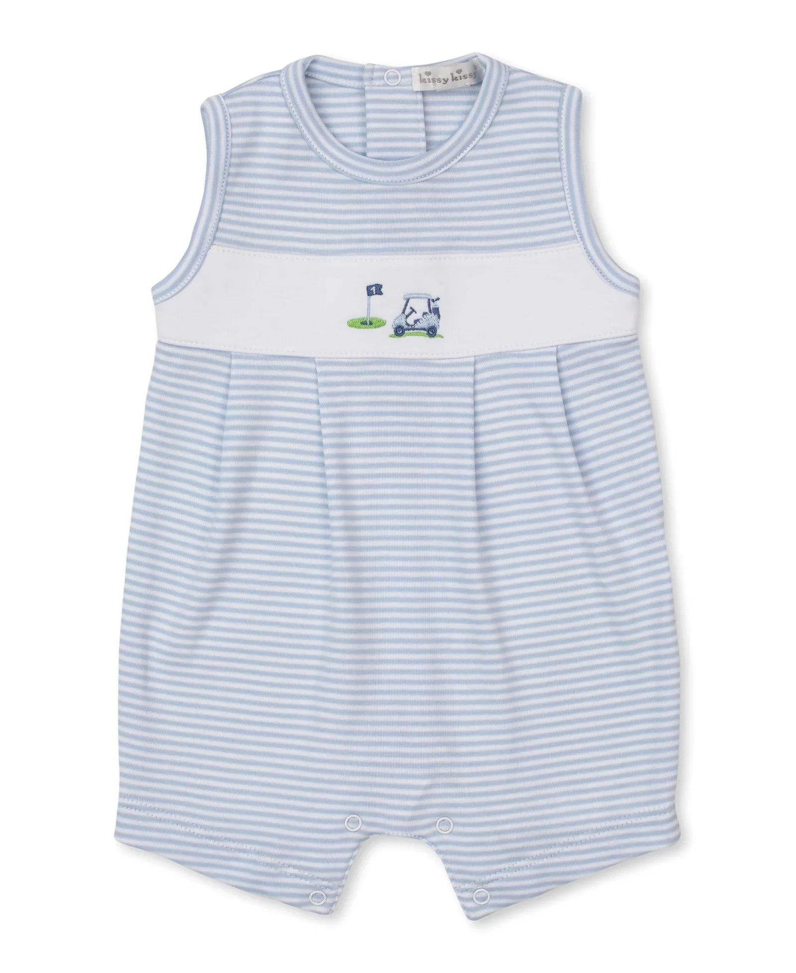 Kissy Kissy Golf Championship Sleeveless Stripe Playsuit | Persnickety