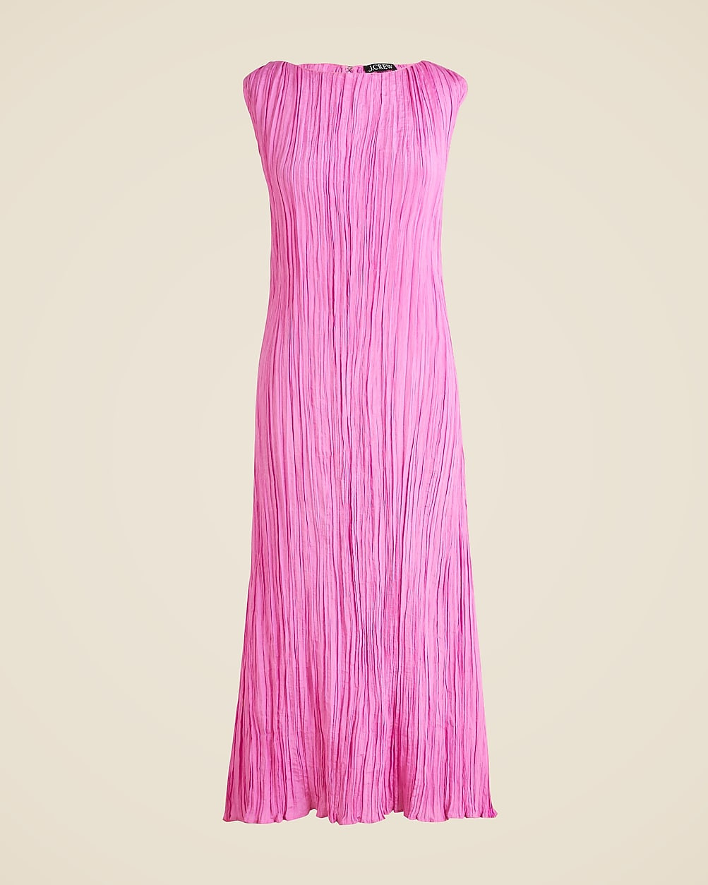 Crinkled high-neck sheath dress | J. Crew US