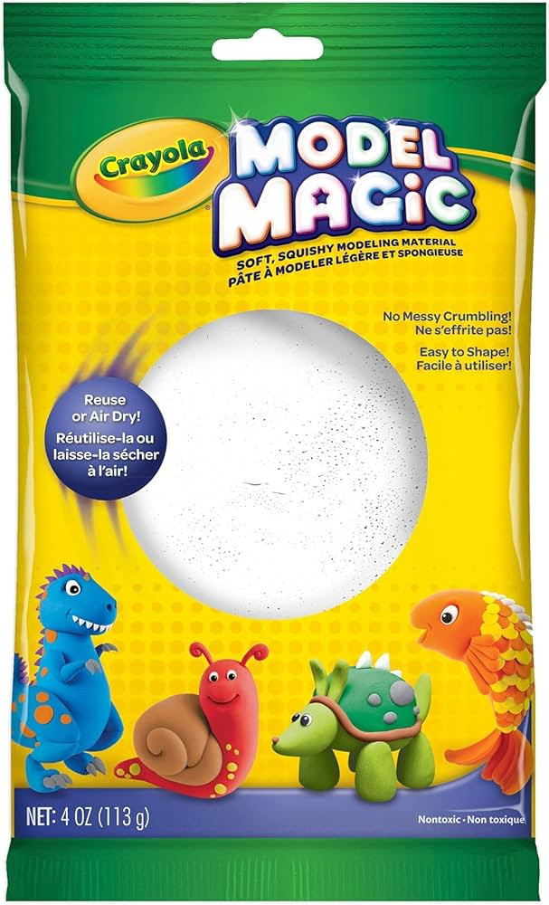 Crayola Model Magic 4 Oz: White (147281) | Amazon (US)