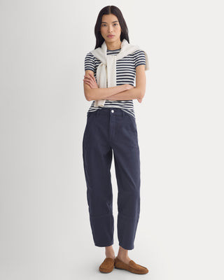 Women's Utility Barrel Pant by Everlane in Navy, Size 8 | Everlane