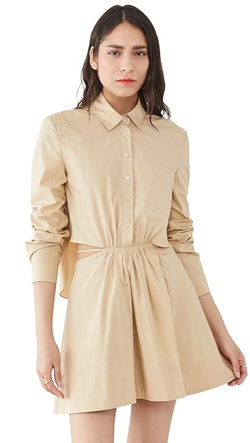 Shaelyn Solid Cutout Dress | Shopbop