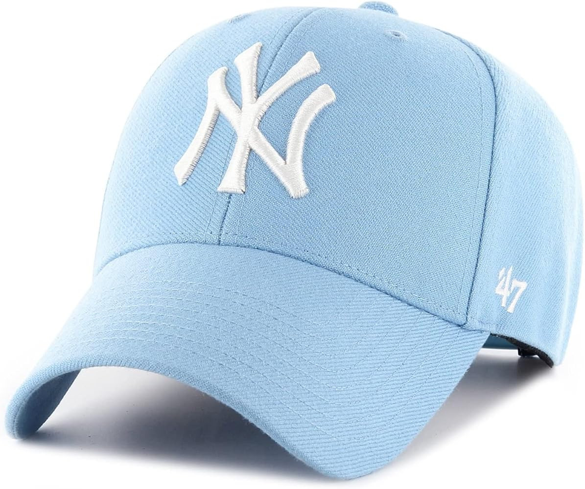 '47 Brand Snapback Cap - MVP New York Yankees Columbia | Amazon (US)
