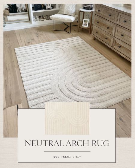 H O M E \ loving my new neutral arch rug! Walmart home find! 5’x7’ is under $100!

Closest
Bedroom
Decor
Living room 

#LTKhome #LTKunder100