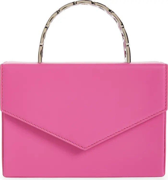 Amina Muaddi Amini Pernille Leather Top Handle Bag | Nordstrom | Nordstrom