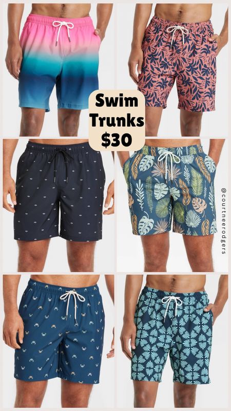 Men’s Swim Trunks—comfortable long short liner (not scratchy mesh)—Michael and Brayden got these this weekend and they’re fantastic! They run a little big, Michael is normally an XL but wears a size Large in these—Brayden wears the XS (he’s 10)

Swim trunks, Target, Men’s Swim 

#LTKSwim #LTKSaleAlert #LTKStyleTip