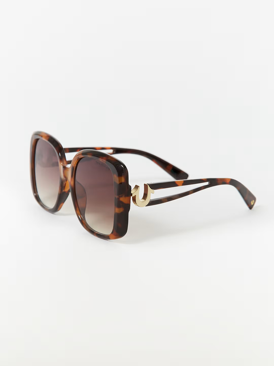 OVERSIZED ROUND TORTOISESHELL SUNGLASSES | True Religion