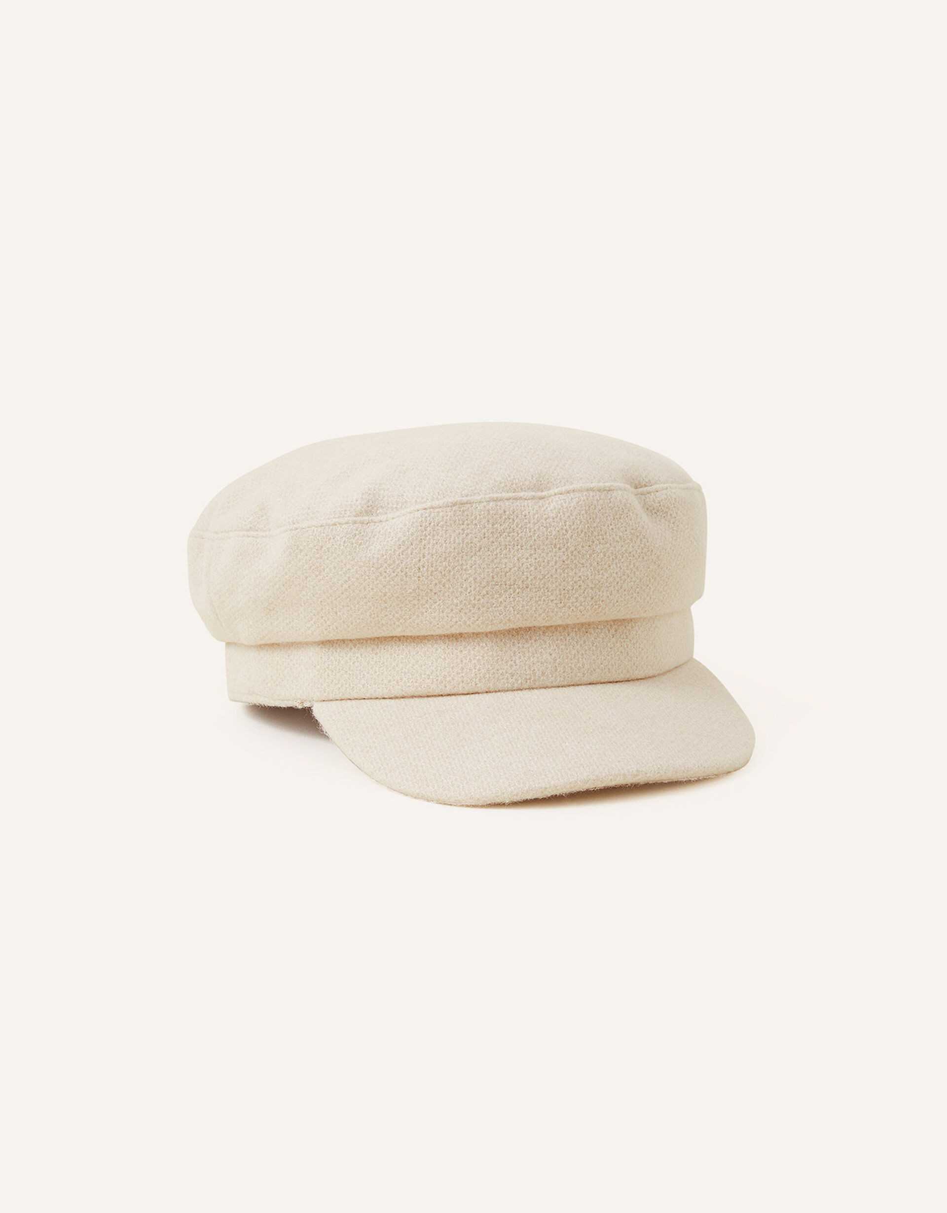 Soft Textured Baker Boy Hat Natural | Accessorize (Global)