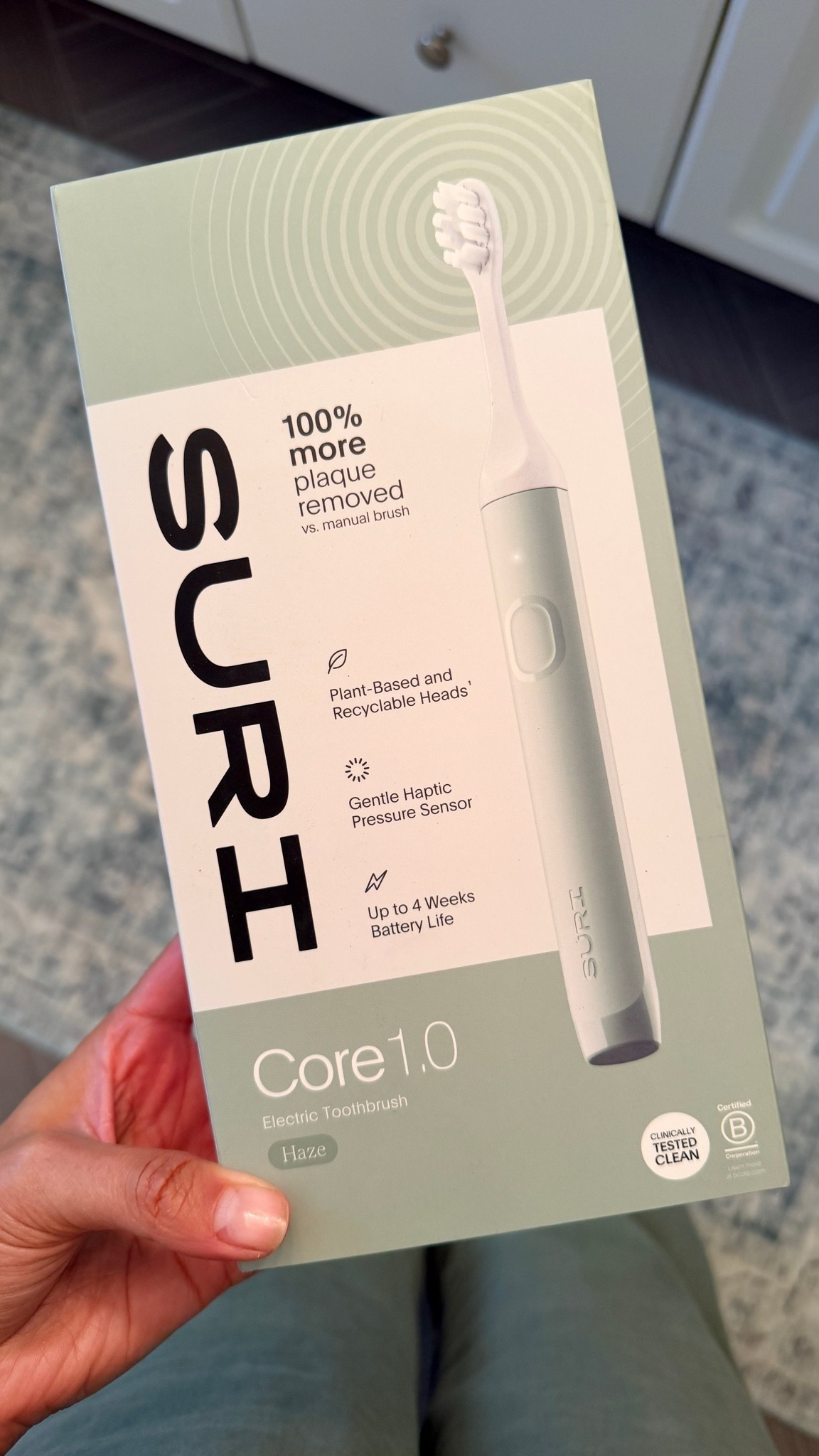 I’ve been reading about microplastics in toothbrushes, so I did a little research and this brand seemed like one of the best alternatives. I found this model for under $100 and decided to try it!

I haven’t used it yet, but I wanted to share the find now. I’ll come back with an honest update once I’ve properly tested it. 🪥

#LTKFind #ElectricToothbrush #WellnessFinds #Under100

#LTKselfcare #LTKmomlife
