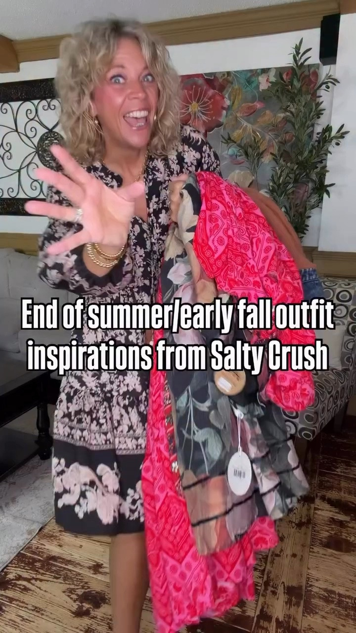 Use my code NICOLELIERSC15 to save 15% on my Salty Crush e d of summer / early fall finds. Wearing size US 10/ AUS size 12 in most dresses; pink dress size medium and sweater size m/l

#LTKSeasonal #LTKOver40 #LTKMidsize