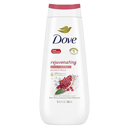 Dove Rejuvenating Body Wash for renewed, healthy-looking skin Pomegranate & Hibiscus gentle body cleanser nourishes and revives skin 325 ml | Amazon (US)