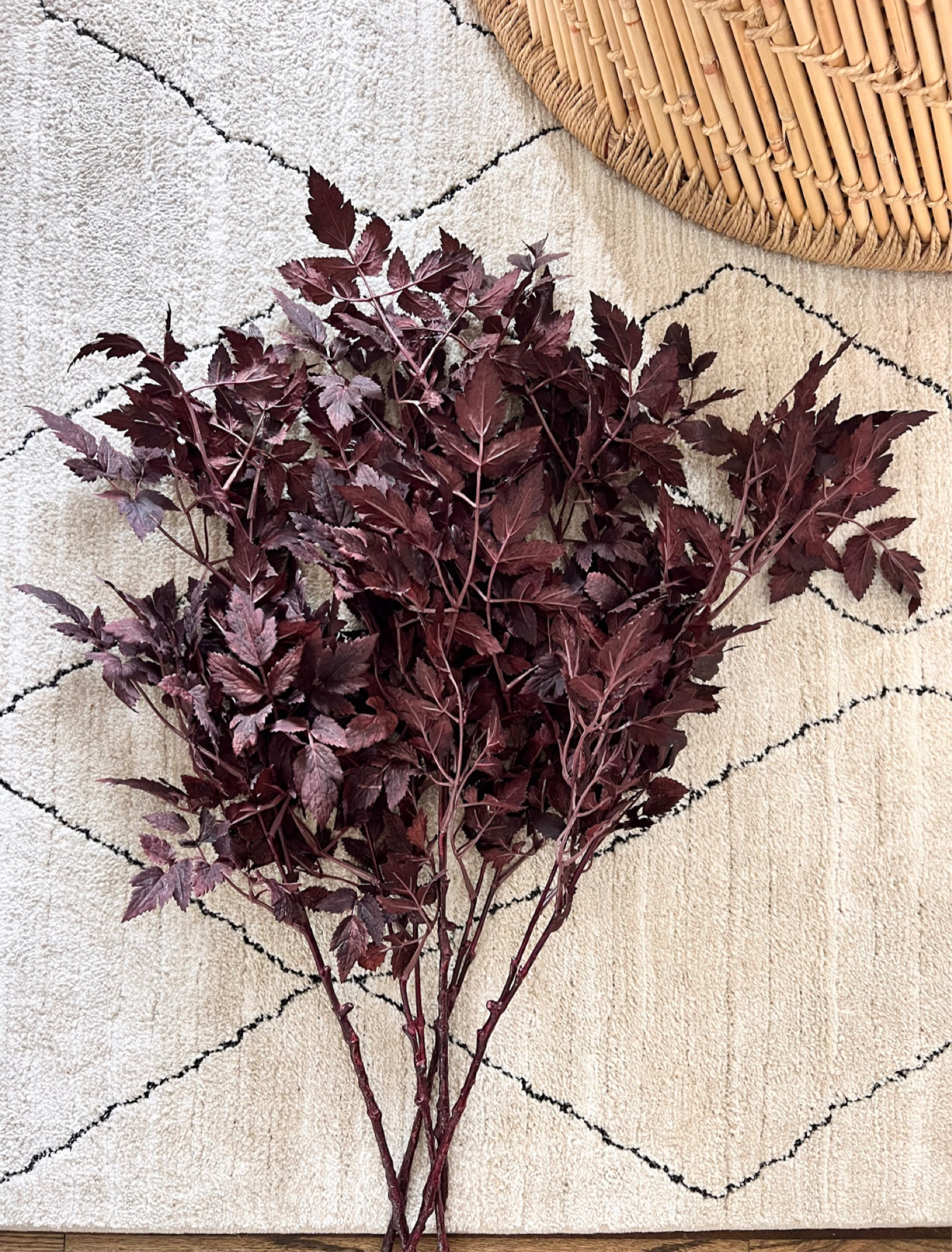 Plum Fake Cimicifuga Ramosa Leaves … curated on LTK