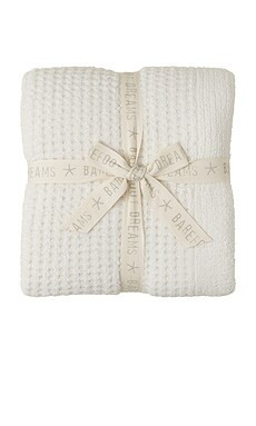 Barefoot Dreams CozyChic Waffle Throw in Cream from Revolve.com | Revolve Clothing (Global)