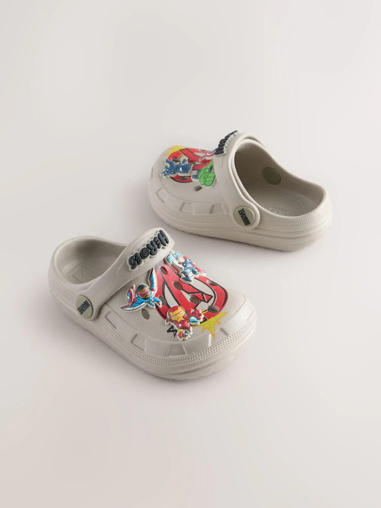 Neutral Marvel Clogs | Next US