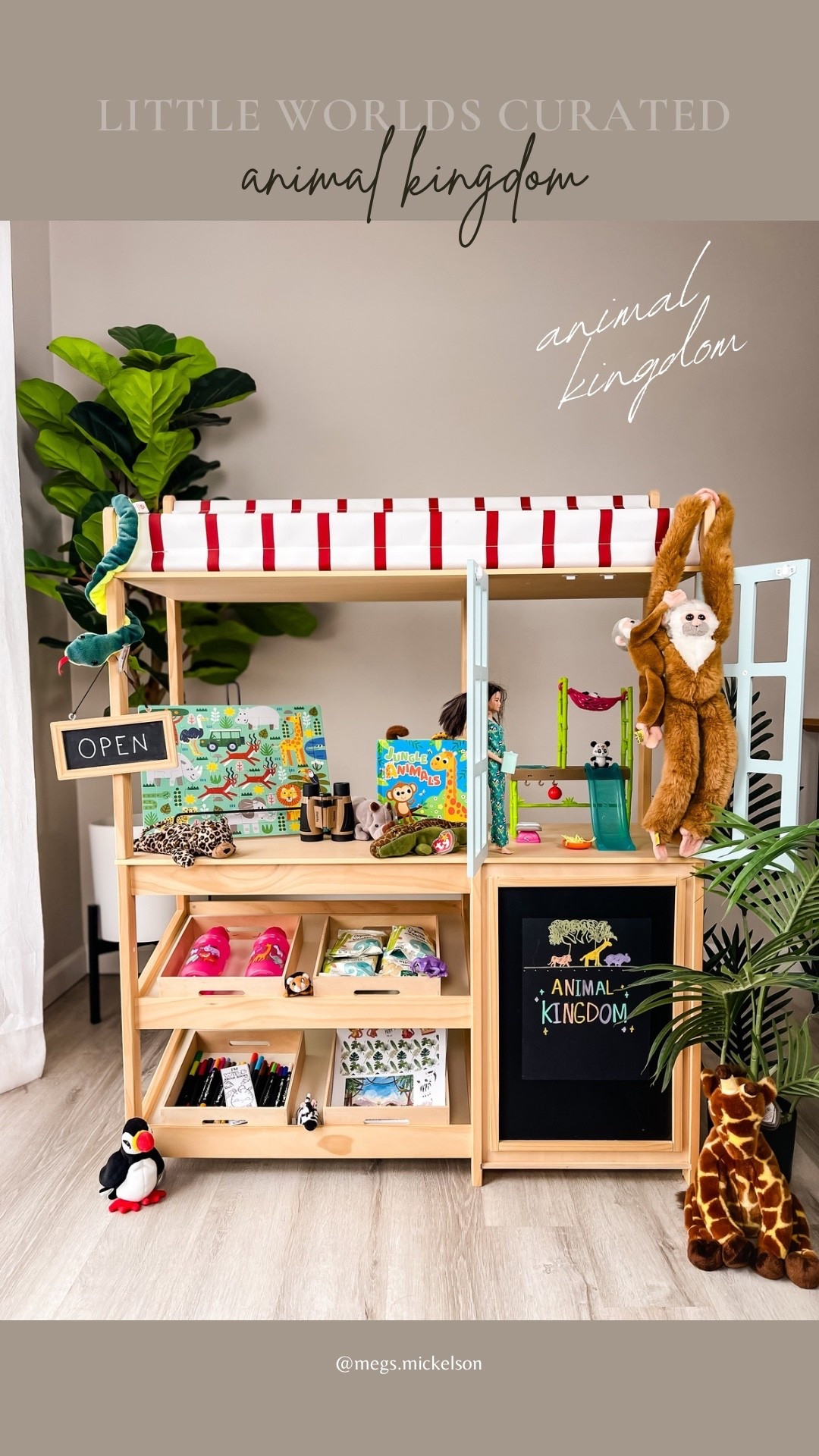 Little Worlds, Curated ✨
Chapter 25: Animal Kingdom

Lions, zebras, giraffes, and a whole lot of imagination 🦁🦒

A wild little world where every animal has a story and every playtime adventure leads somewhere new.

Welcome to Animal Kingdom.

#LittleWorldsCurated #AnimalKingdom #PlayBasedLearning 🐘✨

#LTKmomlife #LTKKids