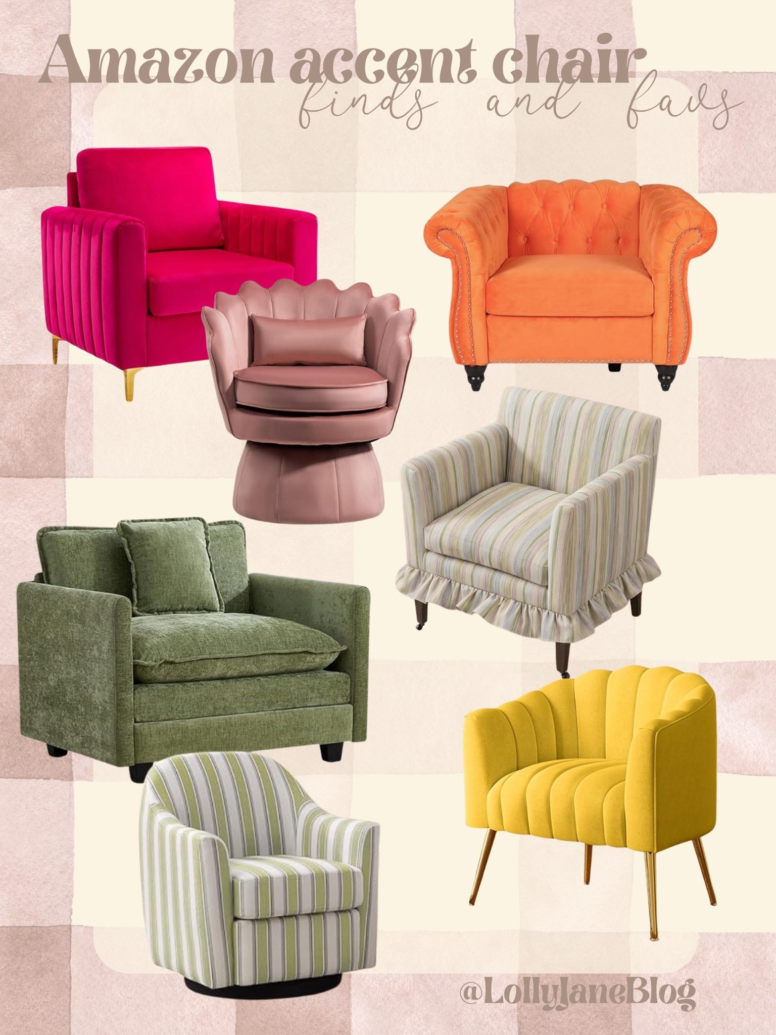 Amazon accent chair finds and favorites! 🩷

#LTKootd #LTKHome #LTKSeasonal