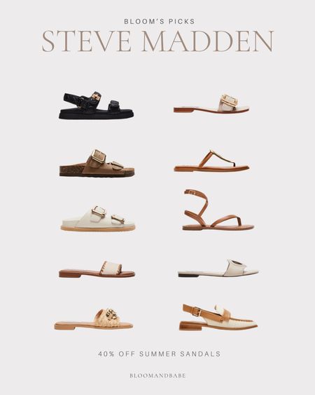 Steve Madden Sale / Memorial Day Sale / Summer Sandals / Neutral Sandals / Summer Mules / Summer Outfits / Women’s Sandals

#LTKSaleAlert #LTKShoeCrush #LTKSeasonal