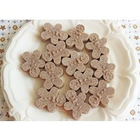 Gingerbread Man Mini Cookie Soap Set Cinnamon Scented Christmas Soaps | Etsy (US)