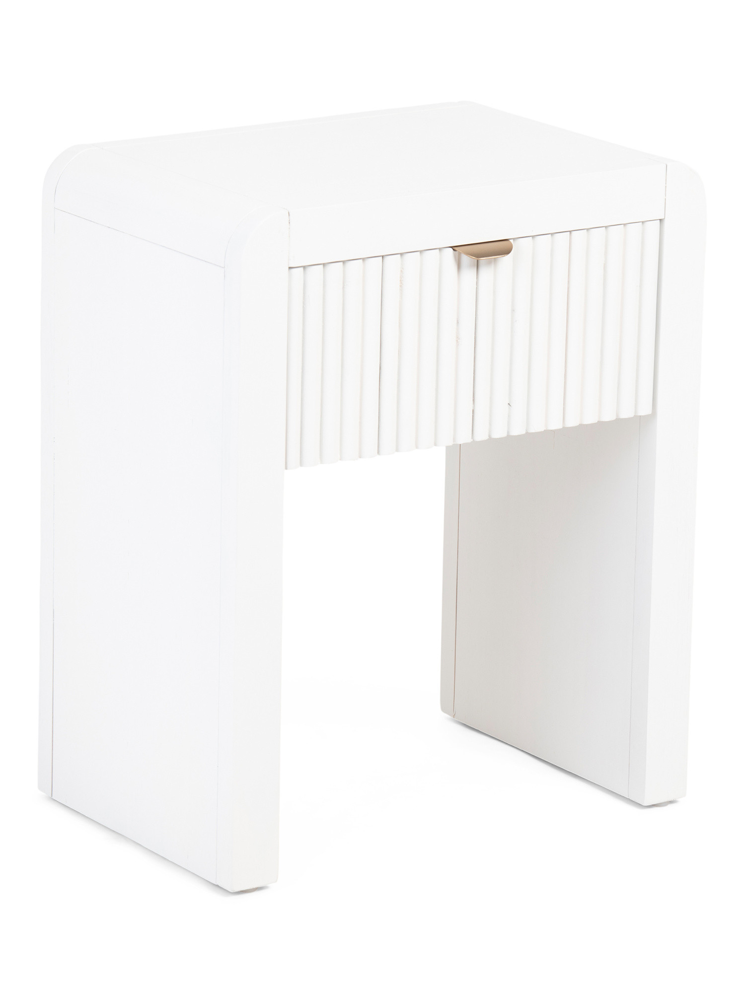 20x13x24 Fluted One Drawer Side Table | Bedroom | Marshalls | Marshalls