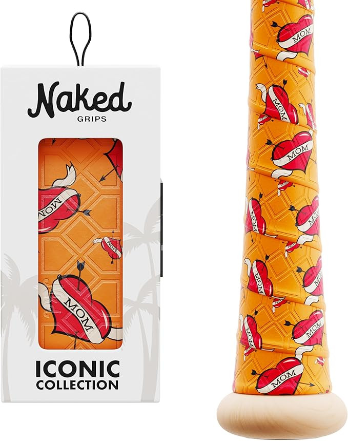 Naked Grips Iconic Collection | 1mm Baseball & Softball Bat Grips | Amazon (US)
