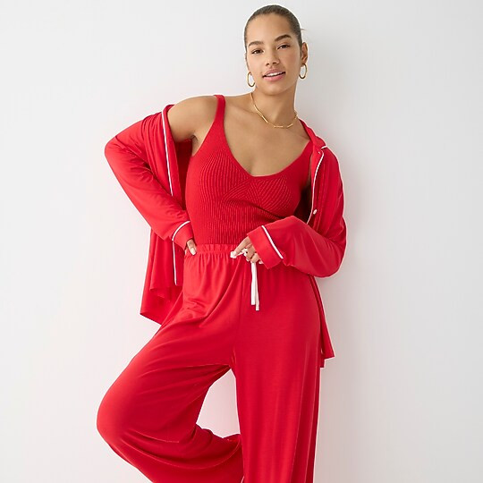 Eco dreamiest long-sleeve pajama set | J. Crew US