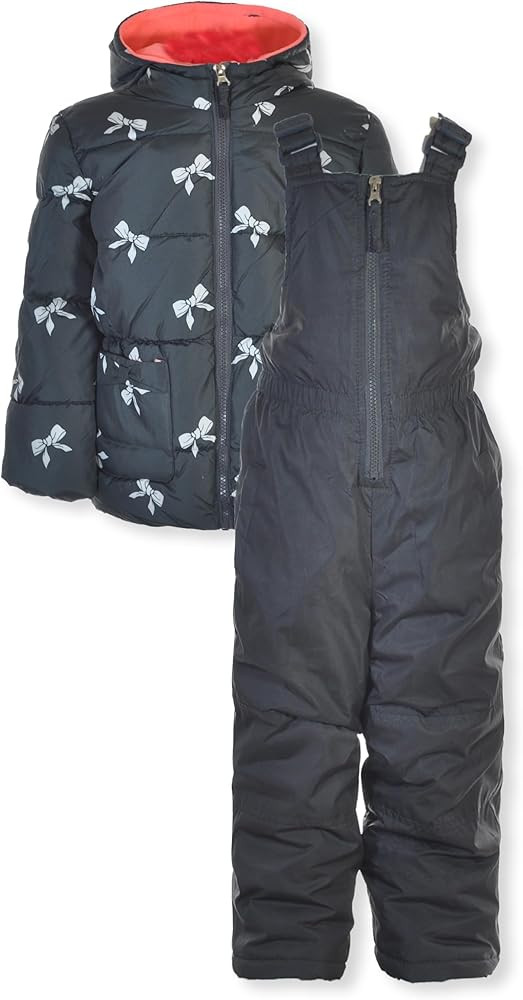 Pink Platinum Girls' 2-Piece Snowsuit Jacket Set Outfit | Amazon (US)