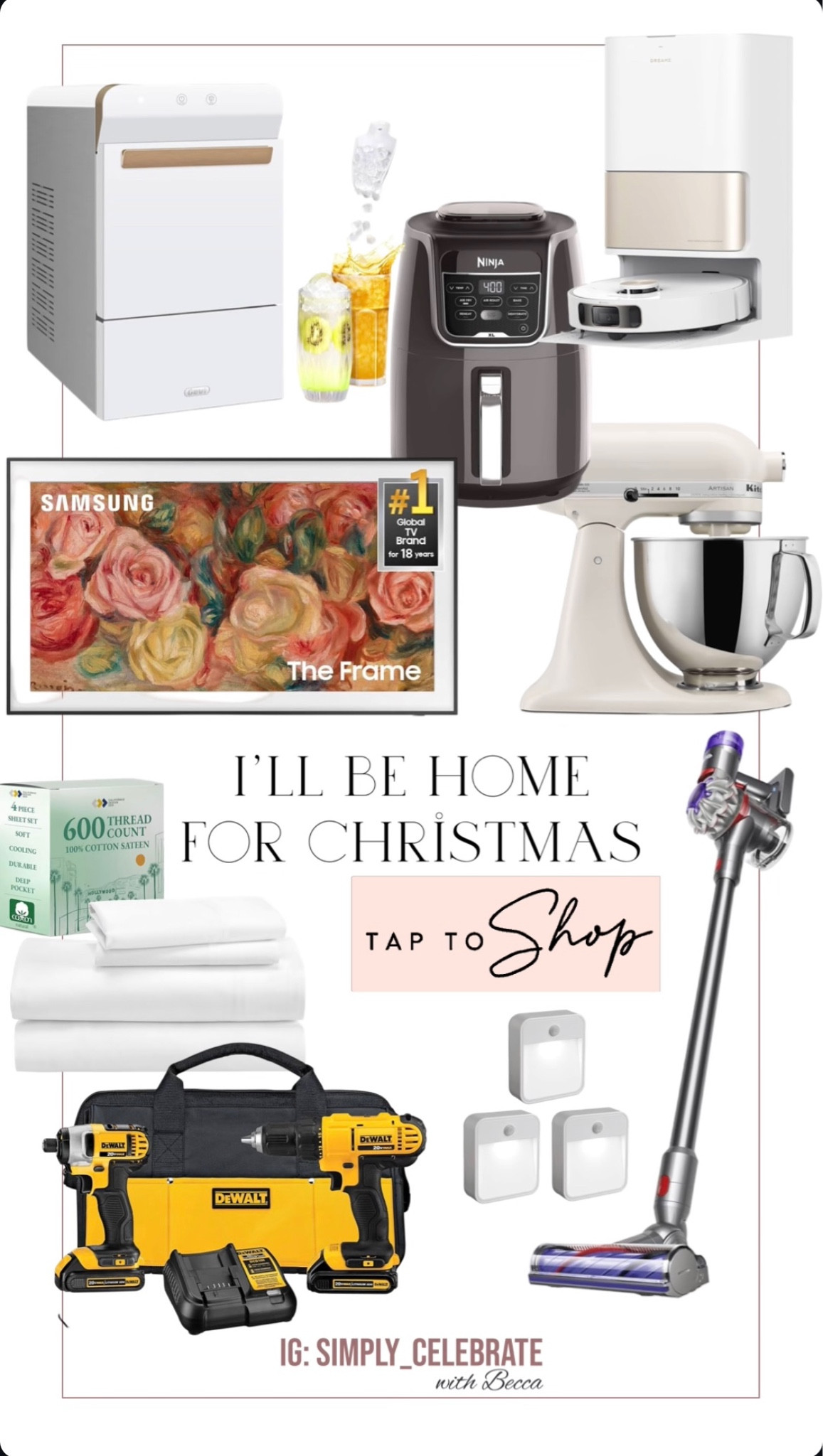Best Black Friday Home Deals!

Ice maker, air fryer, kitchenaid, our favorite affordable sheets, vacuums, tools and more! 

Check my other posts for more Black Friday deals and gift ideas!

🖤Becca

#LTKSeasonal #LTKhome