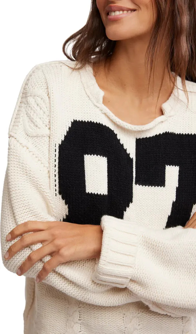 Free People We the Free 87 Oversize Sweater | Nordstromrack | Nordstrom Rack