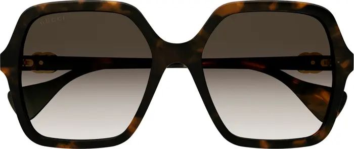 56mm Polarized Square Sunglasses | Nordstrom