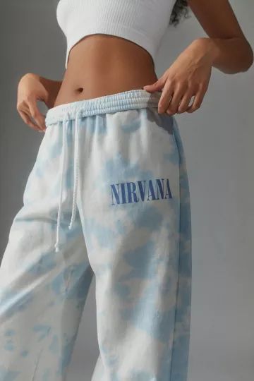 Nirvana Nevermind Sweatpant | Urban Outfitters (US and RoW)