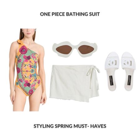 Make a splash in style with a flattering one-piece bathing suit that combines fashion and function. Choose a design with fun details like cutouts or ruffles, and don't be afraid to experiment with bold colors or playful patterns.


#LTKswim #LTKSeasonal #LTKsalealert