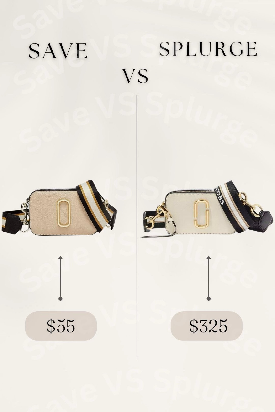 Marc Jacob’s Bag Dupe from Amazon / save VS splurge / Amazon finds / cute spring handbag / Amazon crossbody bag / designer dupes 

#LTKtravel #LTKitbag #LTKunder100