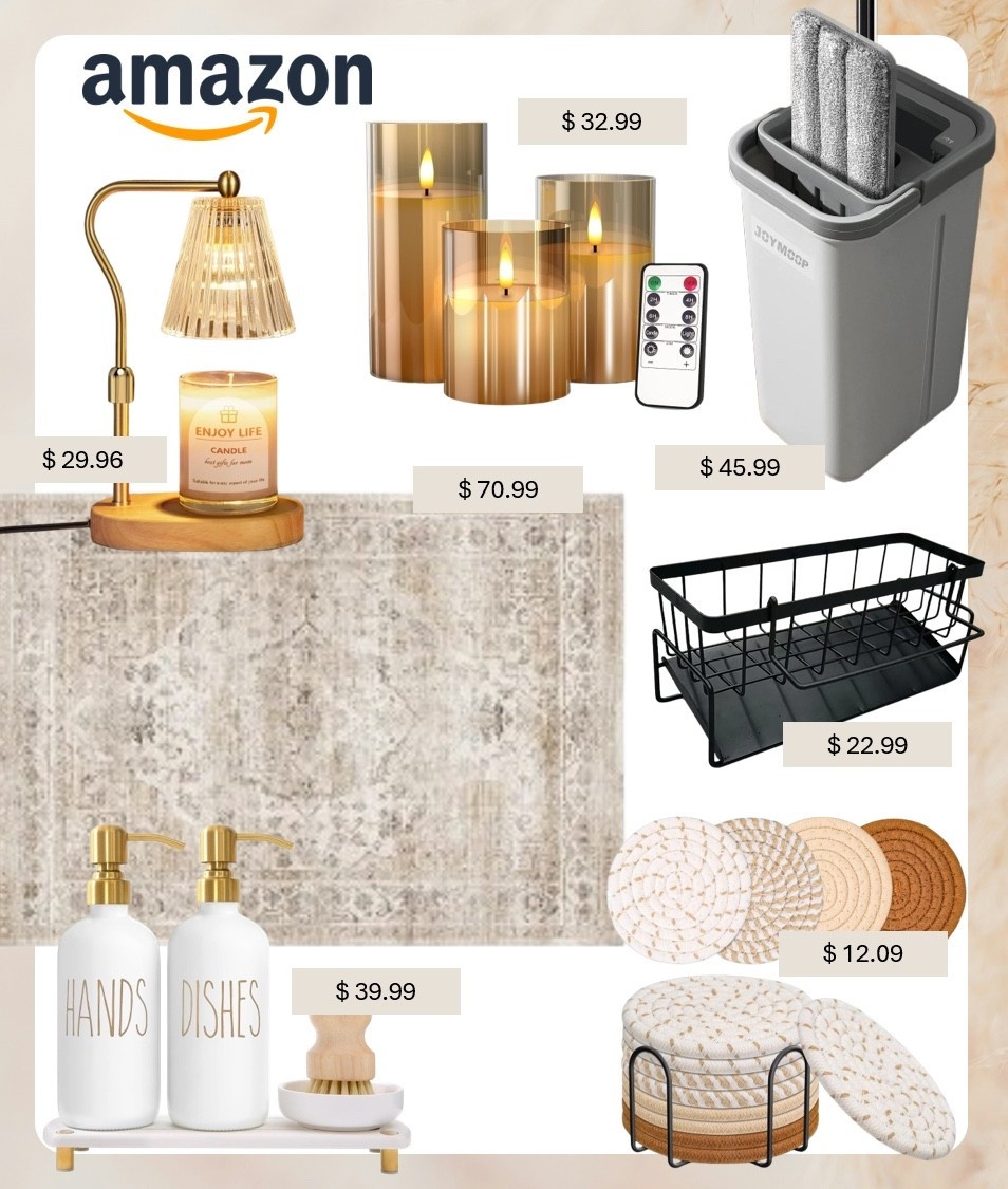 Amazon Canada household stuff that you might need! ✨ #homedecor #mop #candles #electriccandles #mat #rug #kitchen

#LTKcanada #LTKhome #LTKholiday