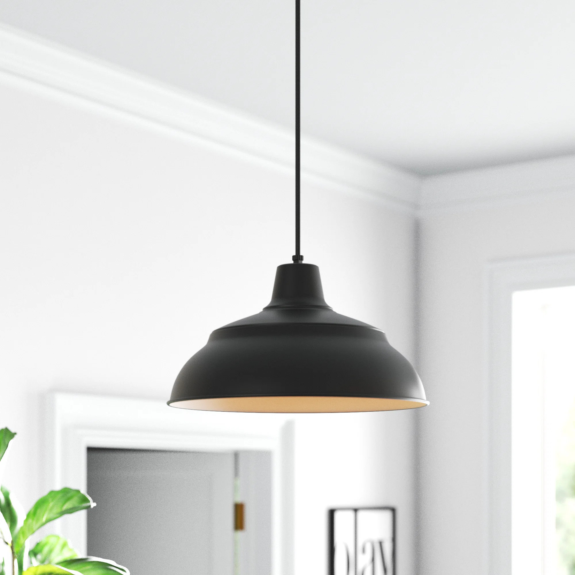 Abrahamson 1 - Light Single Dome Pendant | Wayfair North America