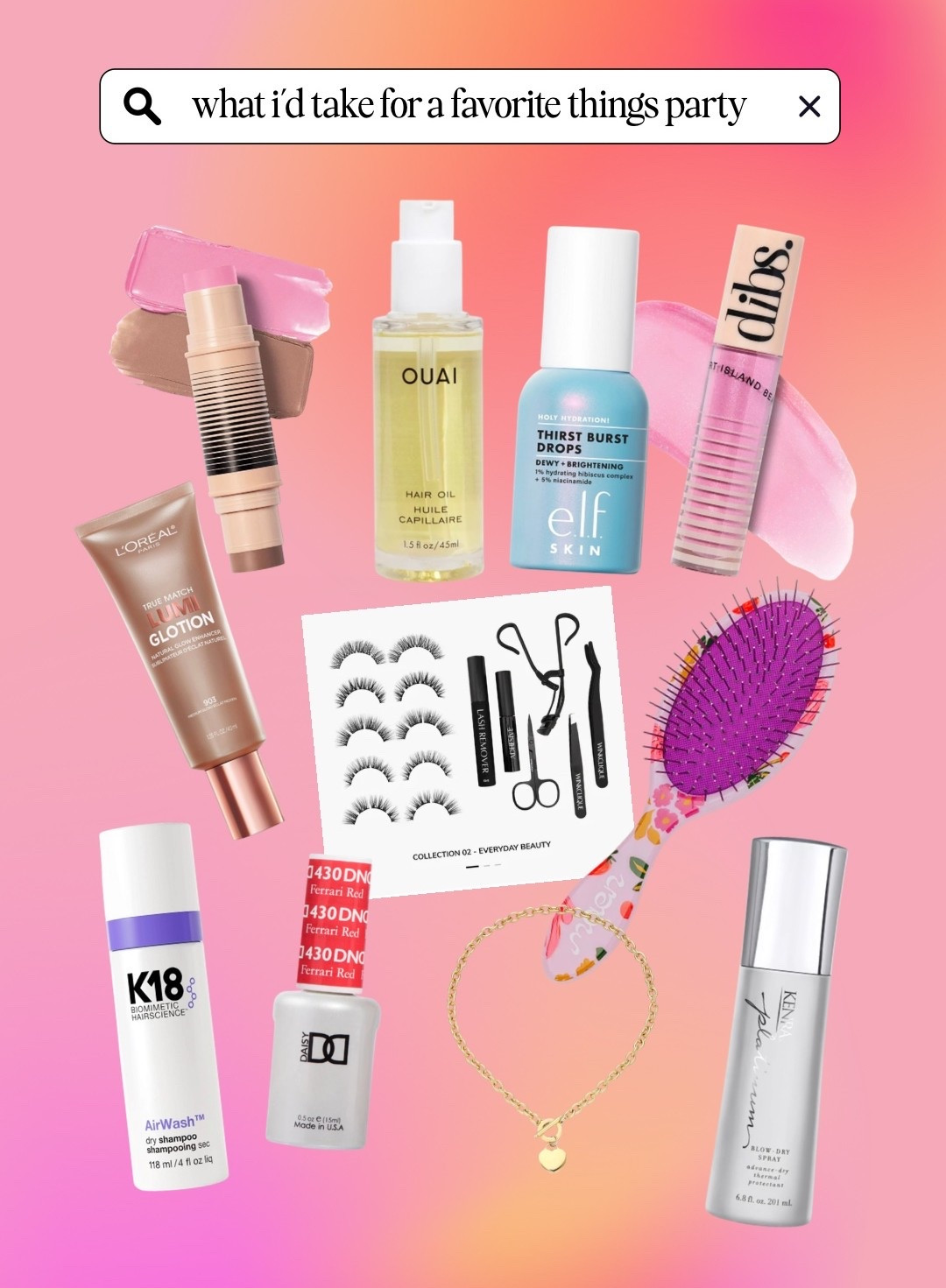 some of the beauty items I would consider taking for a favorite things party!! ♥️

#LTKBeauty #LTKgrwm #LTKFindsUnder50