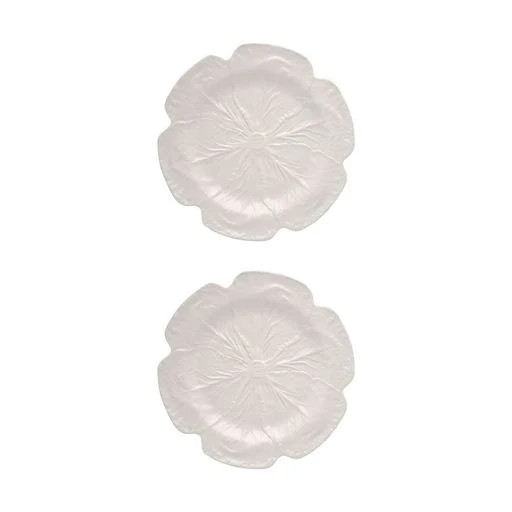 Cabbage Charger Plate in Beige, set of 2 | Over The Moon