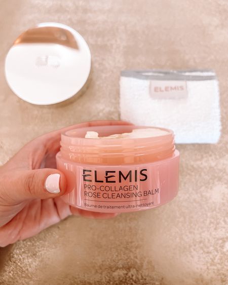 ELEMIS CLEANSING BALM ROSE smells like rose water!! This product has helped my skin irritation so much! A little bit of product goes such a long way removing my makeup. 

#LTKbeauty #LTKSale